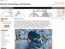 Tablet Screenshot of bicyclepatents.com